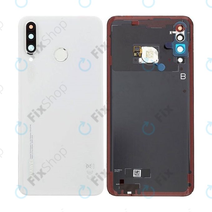Καπάκι Μπαταρίας για Huawei P30 Lite 2020 | 02352PML | Pearl White | Service Pack
