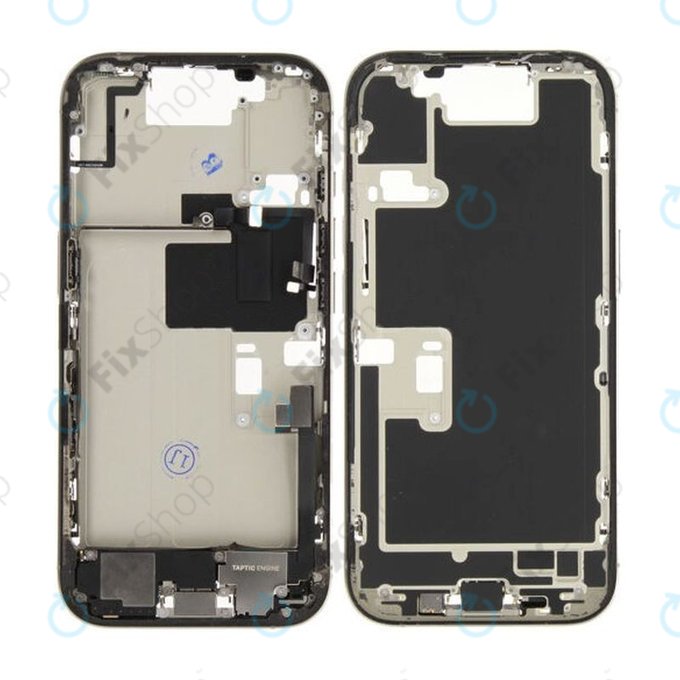 Μεσαίο Πλαίσιο + Κουμπιά Ενεργοποίησης + Έντασης για iPhone 16 Pro | Natural Titanium