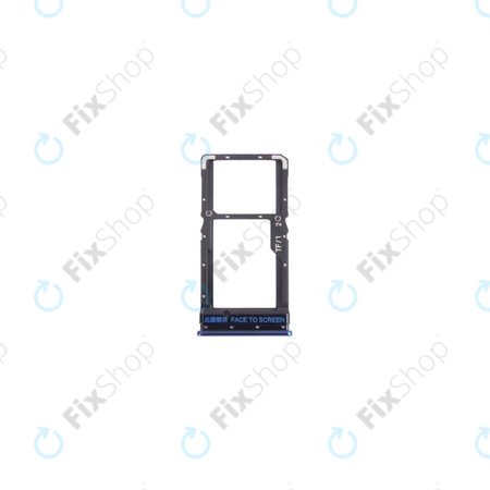 Δίσκος SIM + SD για Xiaomi Poco X3 Pro | Μπλε | Blue