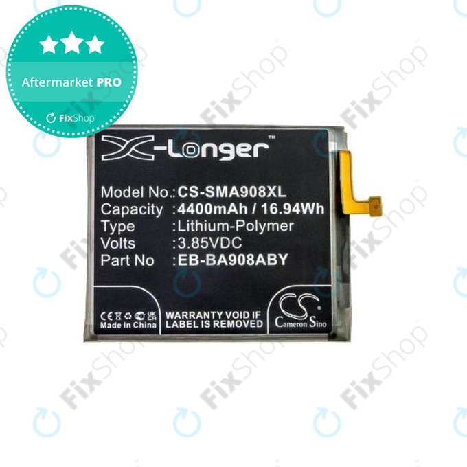 Μπαταρία για Samsung A90 A908F, EB-BA908ABY, 4400mAh, HQ