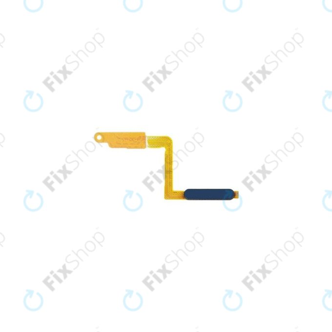 Αισθητήρας Δακτυλικού Αποτυπώματος + Καλώδιο Flex για Samsung A7 A750F (2018) | Μπλε | Blue