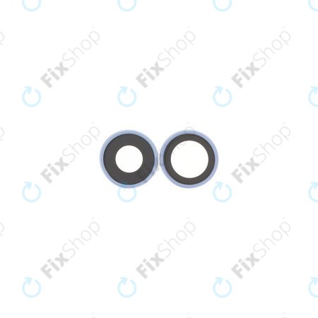 Φακός Πίσω Κάμερας με Πλαίσιο για iPhone 17, Mist Blue, 2τμχ