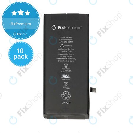 Battery για iPhone XR | 10 Pack | 2942mAh | FixPremium