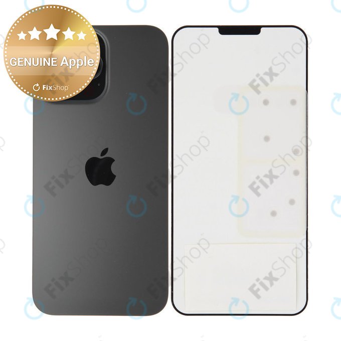 Πίσω Κάλυμμα Γυαλί για iPhone 16 Pro Max | Black Titanium | 661-44958 | Genuine Apple