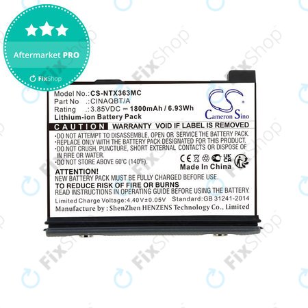 Μπαταρία για Insta360 One X3, 1800mAh, Li-Ion, 3.85V, CINAQBT/A, HQ