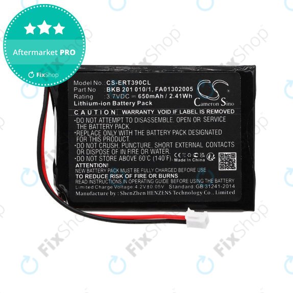 Μπαταρία για Ascom, Avaya, Ericsson, Telstra, 650mAh, Li-Ion, 3.7V, FA01302005, HQ