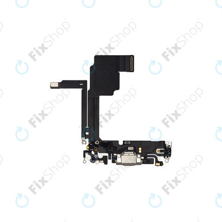 Επαφές Φόρτισης + Καλώδιο Flex για iPhone 15 Pro | White Titanium
