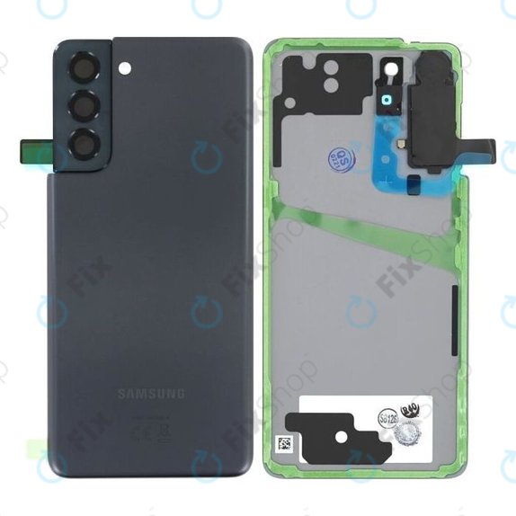 Καπάκι Μπαταρίας για Samsung S21, G991B, GH82-24520A, GH82-24519A, Phantom Gray, Genuine Service Pack