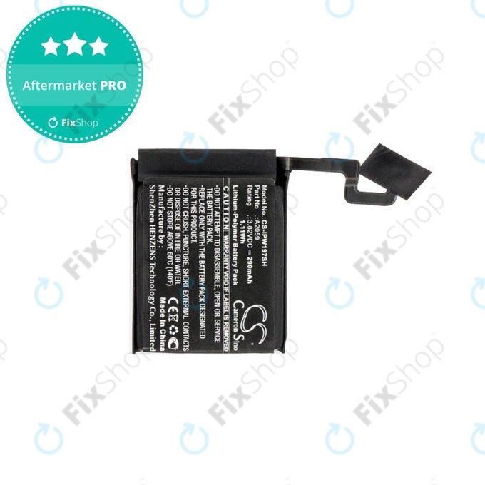 Μπαταρία για Apple Watch 4 44mm, A2059, 290mAh, HQ