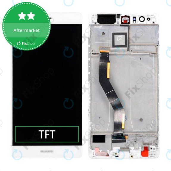 Συγκρότημα οθόνης για Huawei P9 Plus, Λευκό, White, Aftermarket