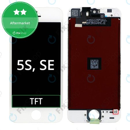 OLED/LCD Display Assembly για iPhone 5S, SE | Λευκό, White | Aftermarket