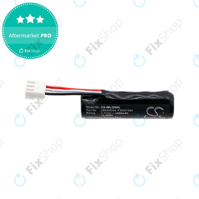 Μπαταρία για Ingenico IWL220, 255, 258, 280, Ingenico MOVE 2500, 3000, 3500, 3400mAh, Li-Ion, 3.7V, 295006044, HQ