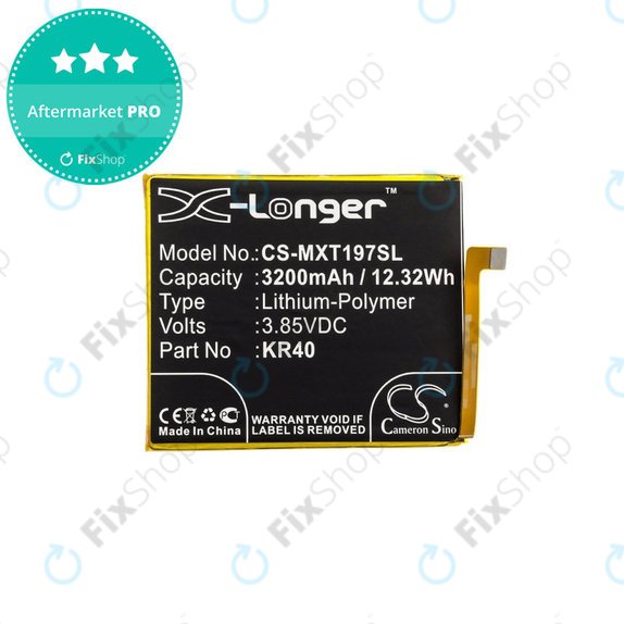 Μπαταρία για Motorola One Vision, 3200mAh, Li-Pol, 3.85 V, SB18C43602, HQ