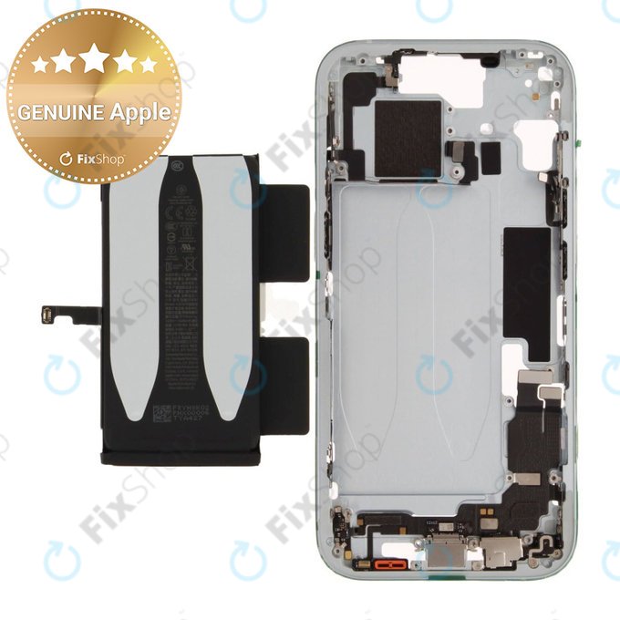 Μεσαίο πλαίσιο με μπαταρία για iPhone 15 | Blue | ZD076-00672 | Genuine Apple