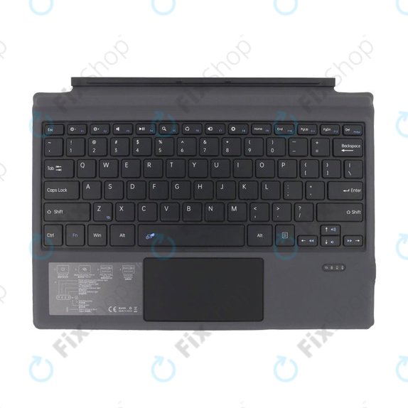 Πληκτρολόγιο US για Microsoft Surface Pro 3, 4, 5 | μαύρο | black