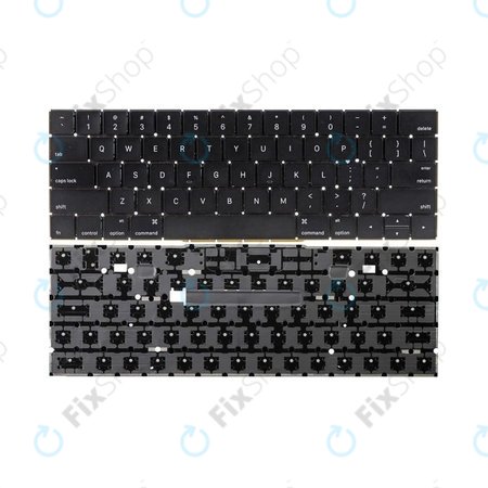 Πληκτρολόγιο + Backlight US για MacBook Pro 13" A1706 | 15" A1707 (Τέλη 2016 - Μέσα 2017)