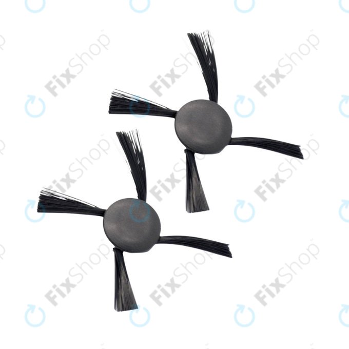Πλευρική βούρτσα, 2 τμχ, Μαύρο για Vorwerk Kobold VR100, Neato Botvac D3,D4, D5, D6, D7, D8, D9, D10
