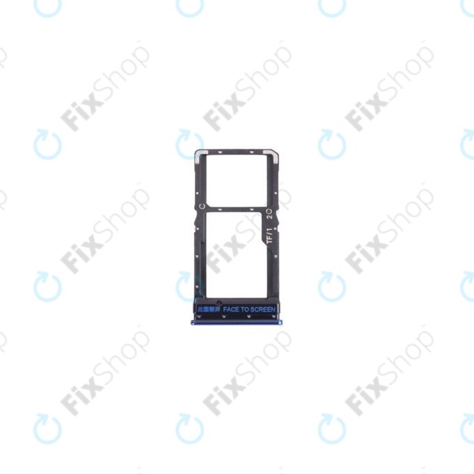 Δίσκος SIM + SD για Xiaomi Poco X3 Pro | Μπλε | Blue