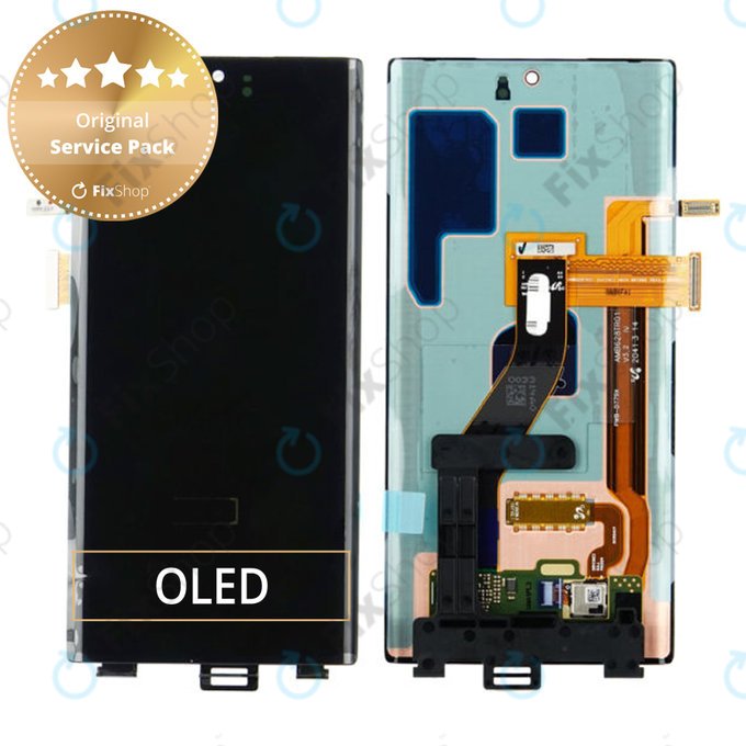 Οθόνη με οθόνη αφής για Samsung Note 10, N970F, GH96-12727A, Service Pack