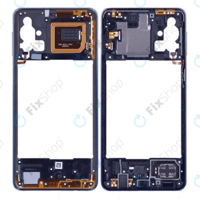 Μεσαίο Πλαίσιο για Samsung M31s M317F | Mirage Blue | GH97-25062B | Genuine Service Pack