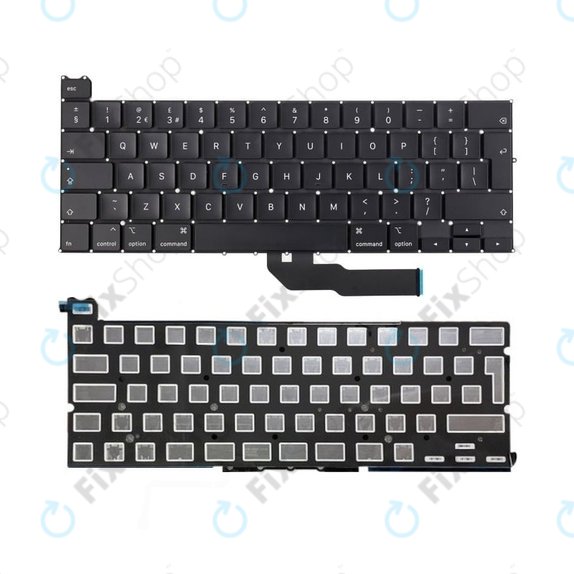 Πληκτρολόγιο + Backlight UK/EU για MacBook Pro 13" A2251 (2020)