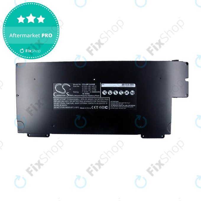 Μπαταρία για MacBook Air 13", Αρχές 2008, A1237, EMC 2142, A1245, A1304, 5400mAh, HQ