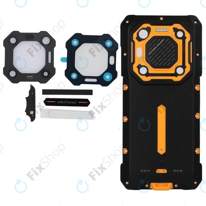 Καπάκι Μπαταρίας Πλήρες για Ulefone Armor 26 Ultra | Μαύρο, Black