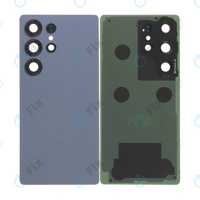 Καπάκι Μπαταρίας Πλήρες για Samsung S25 Ultra | Titanium Silverblue