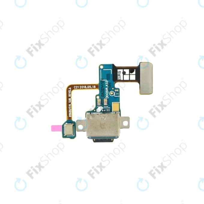 Επαφές Φόρτισης + Καλώδιο Flex για Samsung Note 9 N960U | GH97-22278A | Genuine Service Pack
