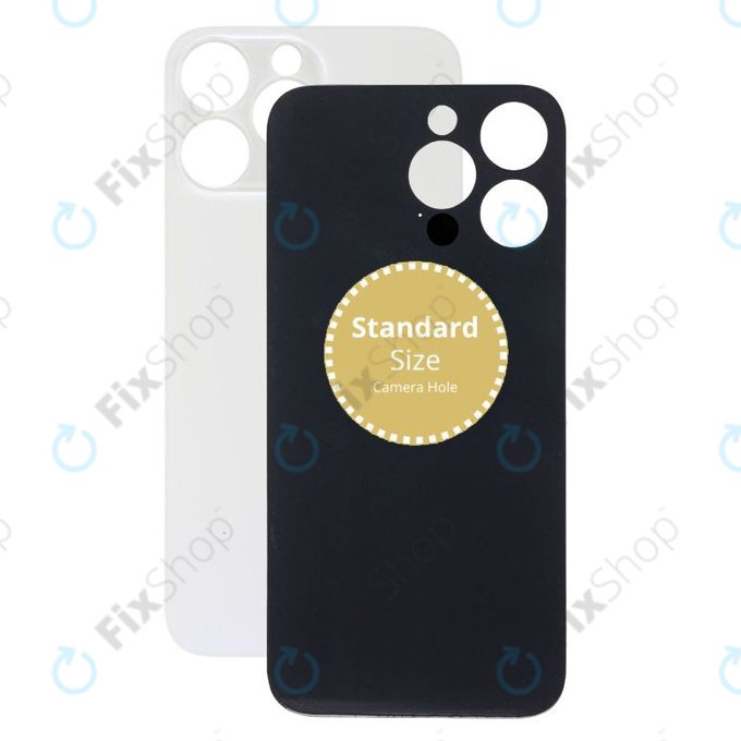 Πίσω Κάλυμμα Γυαλί για iPhone 14 Pro Max | Ασημί | Silver