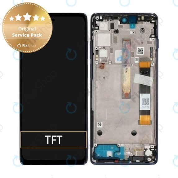 Συγκρότημα οθόνης για Motorola Moto G200, XT2175, Stellar Blue, Service Pack