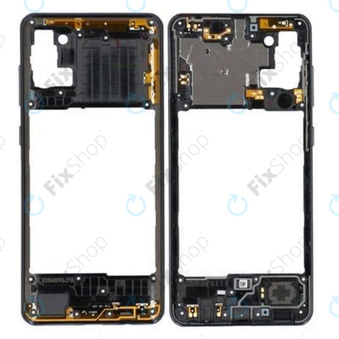 Μεσαίο Πλαίσιο για Samsung A31 A315F | Prism Crush Black | GH98-45428A | GH98-46150A | Genuine Service Pack