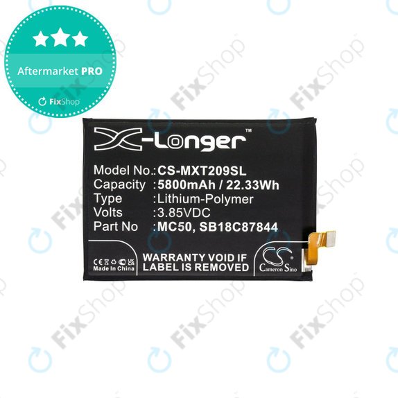 Μπαταρία για Motorola Moto G9 Power, 5800mAh, Li-Pol, 3.85 V, MC50, HQ