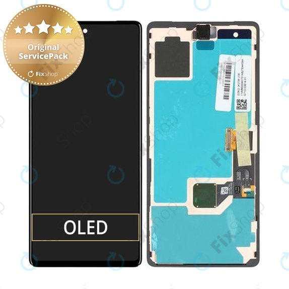 Οθόνη με οθόνη αφής για Google Pixel 7, GVU6C, GQML3, G949-00322-01, Service Pack