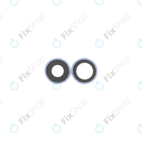 Φακός Πίσω Κάμερας με Πλαίσιο για iPhone 17, Mist Blue, 2τμχ