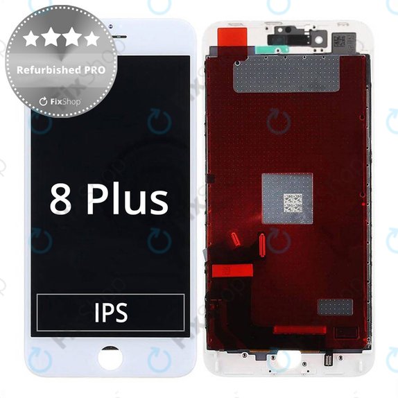 LCD Display Assembly για iPhone 8 Plus | Λευκό, White | Refurbished PRO