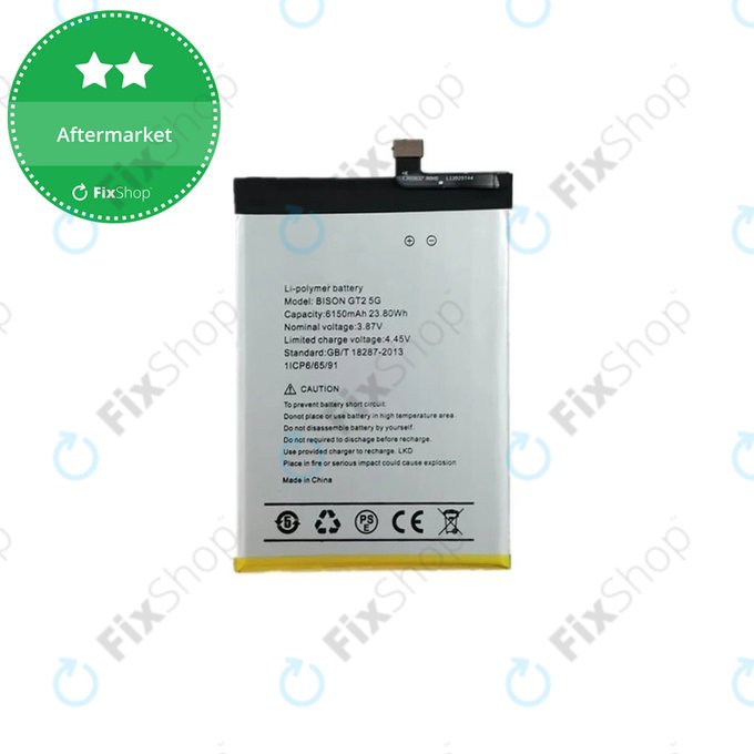 Μπαταρία για Umidigi Bison GT2 Pro 5G, 6150mAh, FixPremium