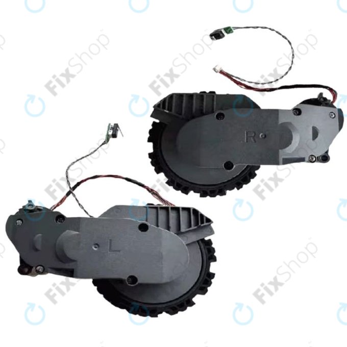 Αριστερός & Δεξιός Τροχός με Κινητήρα (Γκρι) για Xiaomi Roborock S8 | S8+ | S8 Pro Ultra | Gray