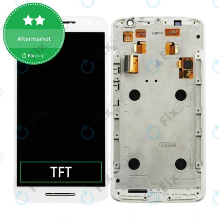 OLED/LCD Display Assembly για Motorola Moto X Play | XT1562 | Λευκό, White | Aftermarket