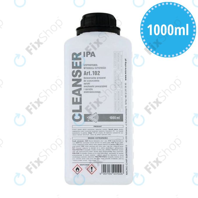 Ισοπροπυλική Αλκοόλη IPA - 100% (1000ml)