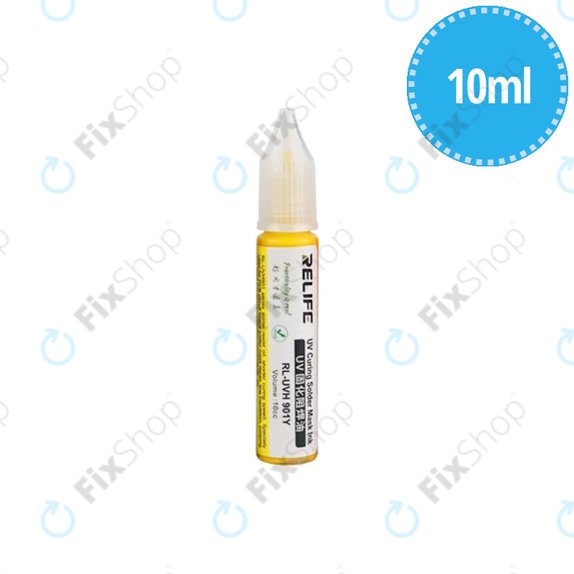 UV Curable Solder Mask Relife RL-UVH901Y - 10ml | Κίτρινο | Yellow