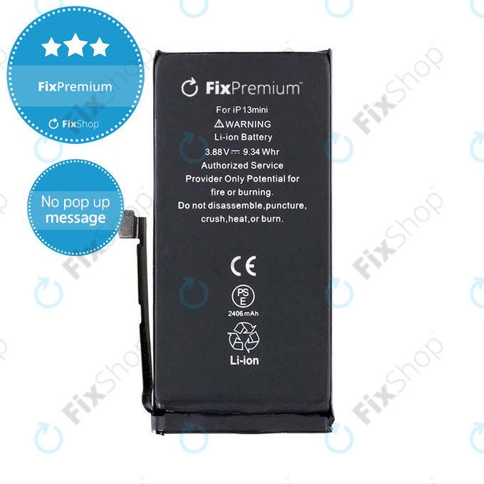 Μπαταρία για iPhone 13 Mini, 2406mAh, DIAGNOSTIC