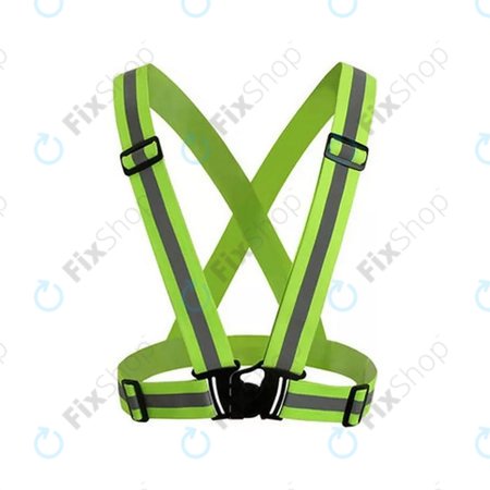 Adjustable Reflective Straps | Green