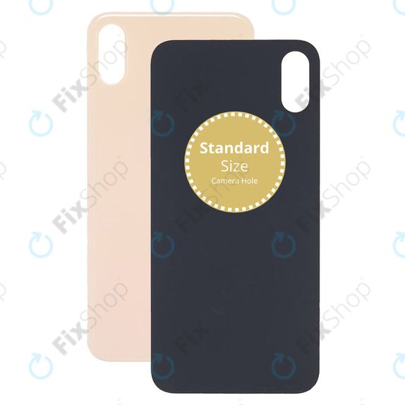 Πίσω Κάλυμμα Γυαλί για iPhone XS | Χρυσαφί | Gold
