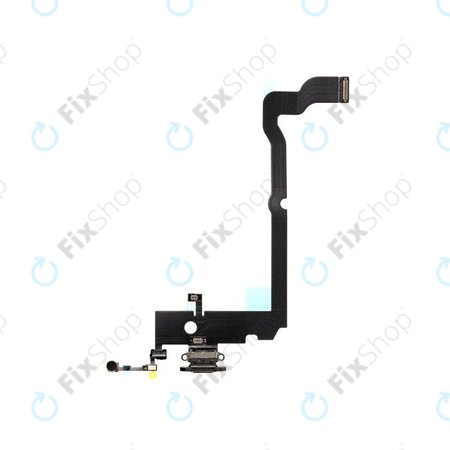 Επαφές Φόρτισης + Καλώδιο Flex για iPhone XS Max | Διαστημικό Γκρι | Space Gray
