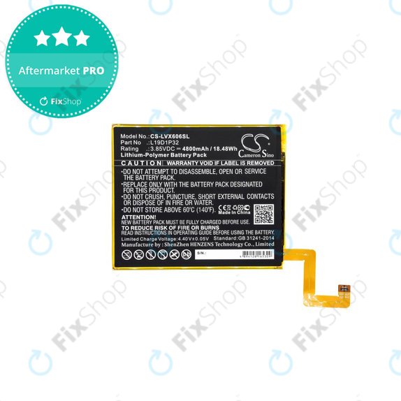 Μπαταρία για Lenovo Tab M10 Plus, L19D1P32, 4800mAh, HQ