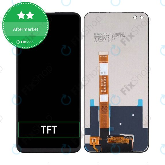 Οθόνη με οθόνη αφής για Oppo Reno 4 Z 5G, CPH2065, Aftermarket