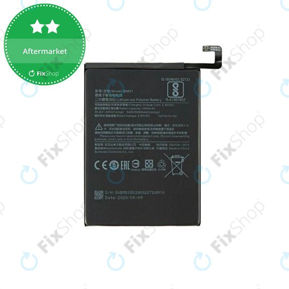 Μπαταρία για Xiaomi Mi Max 3, BM51, 5500mAh