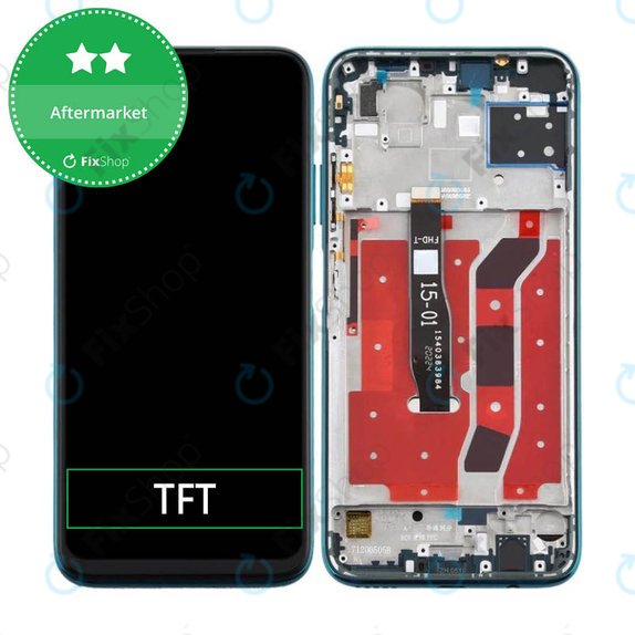 Συγκρότημα οθόνης για Huawei P40 Lite, Crush Green, Aftermarket