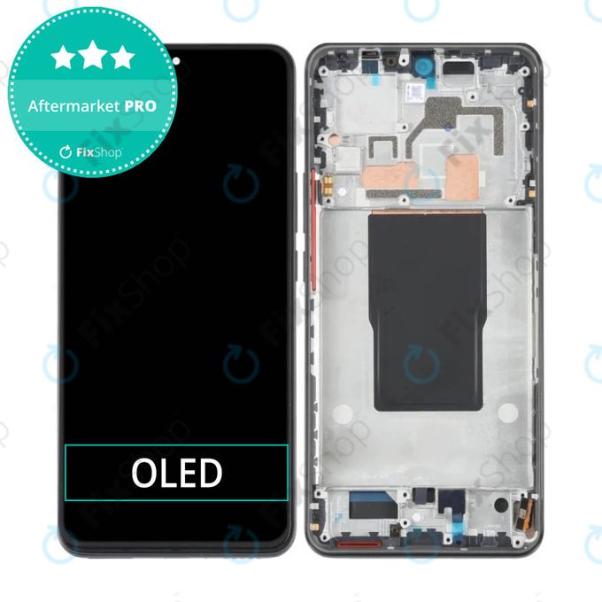 LCD Display Assembly για Xiaomi 12T Pro 22081212UG | Μαύρο, Black